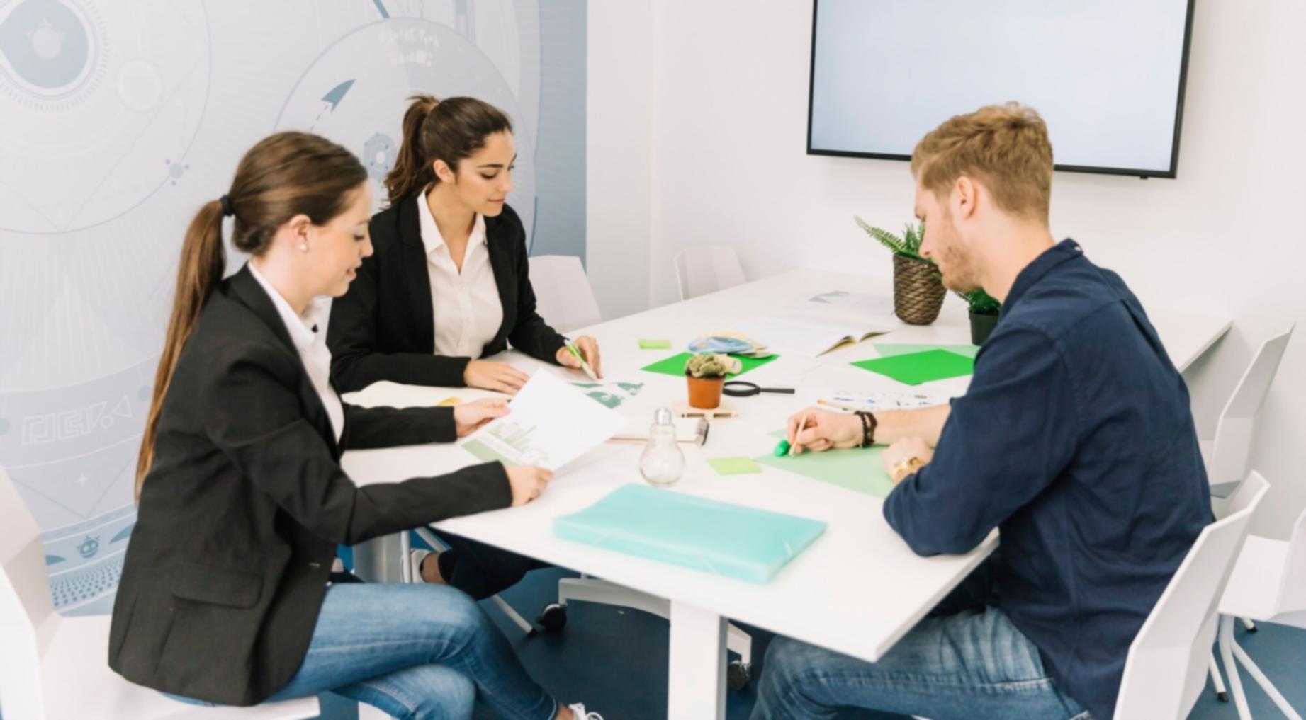 Moderne Arbeitsumgebung für Online-Unternehmer
